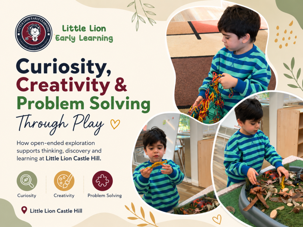 Curiosity Through Play: How Hands-On Experiences Support Early Learning
