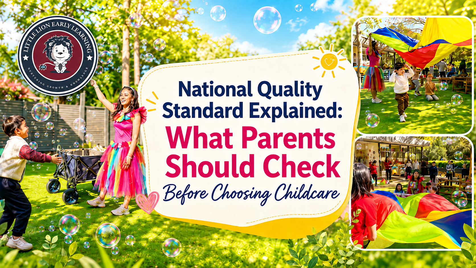 National Quality Standard guide for parents choosing childcare in Castle Hill